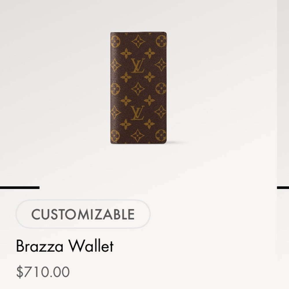 Louis Vuitton Brown monogram brazza Wallet - Picture 14 of 14